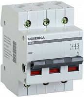 Выключатель нагрузки (мини-рубильник) IEK GENERICA ВН-32 3п 25А тип AC картинка